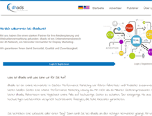 Tablet Screenshot of dhads.net
